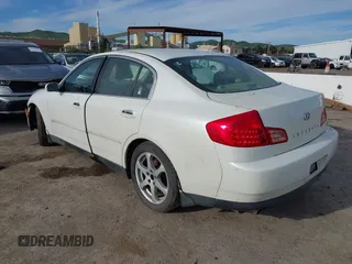 2004 Infiniti G35 w/Leather with VIN JNKCV51E84M616564, listed as a IAAI auction lot 42014090 with 263,105 mi miles and . Bid and sale history available at DreamBid. Image 3.
