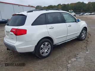 2009 Acura MDX Tech/Entertainment Pkg with VIN 2HNYD28429H510427, listed as a IAAI auction lot 40827236 with 299,747 mi miles. Bid and sale history available at carsss.com. Image 4.