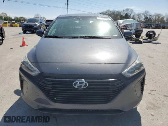 2019 Hyundai Ioniq Blue with VIN KMHC65LC4KU125489, listed as a Copart auction lot 51063565 with 105,045 mi miles and Salvage Title. Bid and sale history available at DreamBid. Image 5.
