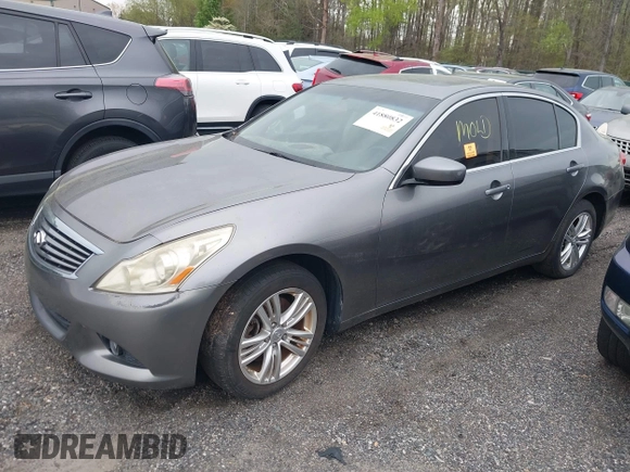 2012 Infiniti G37 x with VIN JN1CV6ARXCM977774, listed as a IAAI auction lot 41880832 with Not Provided miles and . Bid and sale history available at DreamBid. Image 2.