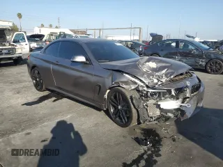 2018 BMW 4 Series 440i with VIN WBA4Z5C56JEA32922, listed as a Copart auction lot 85752364 with 31,105 mi miles and Salvage title. Bid and sale history available at DreamBid. Image 4.