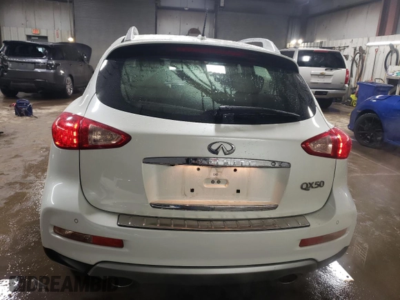 2016 Infiniti QX50 with VIN JN1BJ0RR5GM266790, listed as a Copart auction lot 43274955 with 66,439 mi miles and Salvage Title. Bid and sale history available at carsss.com. Image 6.