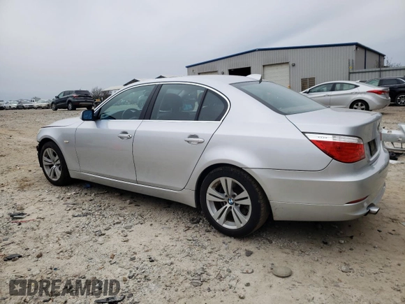 2009 BMW 5 Series 528i with VIN WBANU53599C121844, listed as a Copart auction lot 87062774 with 111,240 mi miles and Salvage Title. Bid and sale history available at carsss.com. Image 2.