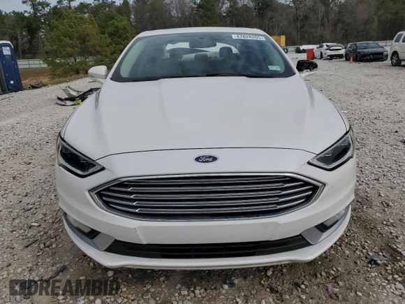 2017 Ford Fusion SE with VIN 3FA6P0H98HR175347, listed as a Copart auction lot 47828205 with 124,340 mi miles and Salvage Title. Bid and sale history available at DreamBid. Image 5.
