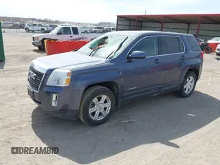 2014 GMC Terrain SLE with VIN 2GKALMEK3E6182695, listed as a IAAI auction lot 41824252 with 113,276 mi miles. Bid and sale history available at carsss.com. Image 2.
