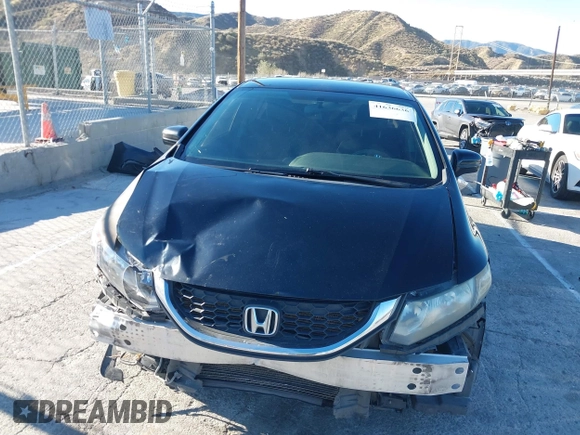 2014 Honda Civic Sedan LX with VIN 19XFB2F55EE251808, listed as a IAAI auction lot 41636636 with 134,544 mi miles. Bid and sale history available at carsss.com. Image 13.