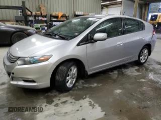 2010 Honda Insight EX with VIN JHMZE2H70AS037057, listed as a Copart auction lot 52704985 with 162,897 mi miles and Clean Title. Bid and sale history available at carsss.com. Image 1.