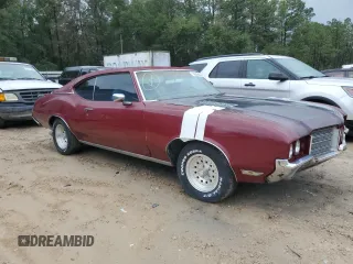 1971 Oldsmobile Cutlass with VIN 336871R112067, listed as a Copart auction lot 79889404 with Not Provided miles and Clean Title. Bid and sale history available at DreamBid. Image 4.