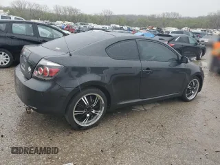2007 Scion tC Spec with VIN JTKDE177470181120, listed as a Copart auction lot 51754885 with 184,052 mi miles and Salvage Title. Bid and sale history available at carsss.com. Image 3.