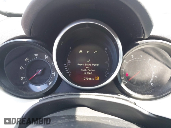 2017 FIAT 500X Lounge with VIN ZFBCFYDB3HP570960, listed as a IAAI auction lot 42326968 with 107,945 mi miles and . Bid and sale history available at DreamBid. Image 7.