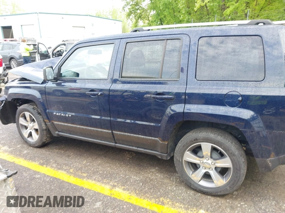 2017 Jeep Patriot High Altitude with VIN 1C4NJPFAXHD211657, listed as a IAAI auction lot 42326340 with 53,561 mi miles and . Bid and sale history available at DreamBid. Image 14.