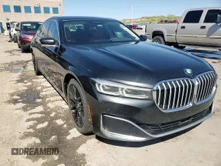 2020 BMW 7 Series 740i xDrive with VIN WBA7T4C08LCD01045, listed as a Copart auction lot 55664245 with 192,964 mi miles and Salvage title. Bid and sale history available at DreamBid. Image 13.