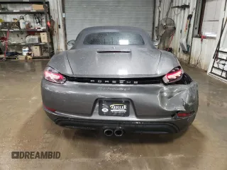 2017 Porsche 718 Boxster S with VIN WP0CB2A84HS240370, listed as a Copart auction lot 80195674 with 16,544 mi miles and Salvage Title. Bid and sale history available at DreamBid. Image 6.
