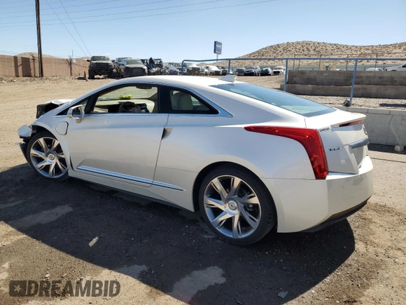 2014 Cadillac ELR z VIN 1G6RR1E48EU600850, wystawiony jako Copart lot #55169115 z przebiegiem 26 604 mil mil oraz Szkoda całkowita • Salvage title. Historia ofert i sprzedaży dostępna na DreamBid. Obrazek 2.
