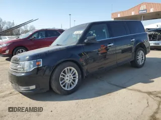 2017 Ford Flex SEL with VIN 2FMGK5C8XHBA04022, listed as a Copart auction lot 48673995 with 104,580 mi miles and Salvage Title. Bid and sale history available at carsss.com. Image 1.