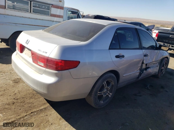 2005 Honda Accord Sdn DX with VIN 1HGCM56195A111048, listed as a Copart auction lot 43404785 with 136,280 mi miles and Salvage Title. Bid and sale history available at carsss.com. Image 3.