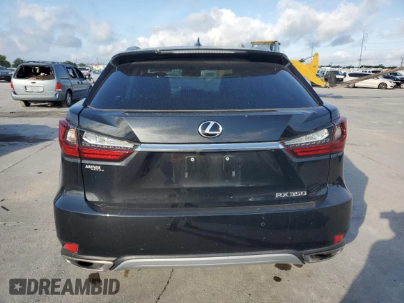 2021 Lexus RX 350 z VIN JTJHZMDA5M2053092, wystawiony jako Copart lot #57295285 z przebiegiem 46 496 mil mil oraz Szkoda całkowita • Salvage title. Historia ofert i sprzedaży dostępna na DreamBid. Obrazek 6.