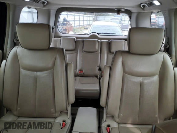 2013 Nissan Quest LE with VIN JN8AE2KP8D9069181, listed as a Copart auction lot 51797575 with 150,095 mi miles and Salvage Title. Bid and sale history available at carsss.com. Image 10.