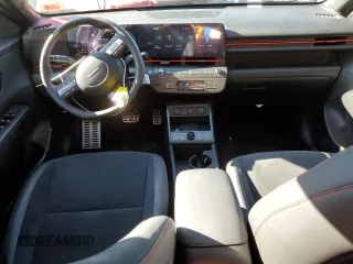 2024 Hyundai Kona N Line with VIN KM8HACA30RU103432, listed as a Copart auction lot 74063904 with 7,506 mi miles and Salvage Title. Bid and sale history available at DreamBid. Image 8.