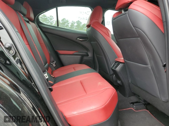 2021 Lexus UX 200 F Sport with VIN JTHE3JBHXM2033103, listed as a Copart auction lot 51348374 with 29,325 mi miles and . Bid and sale history available at DreamBid. Image 10.