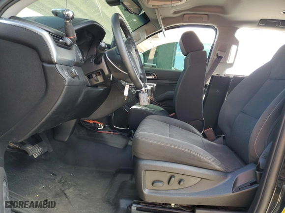 2018 Chevrolet Tahoe Commercial with VIN 1GNLCDEC6JR261247, listed as a Copart auction lot 46399545 with 0 mi miles and Salvage Title. Bid and sale history available at carsss.com. Image 7.