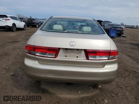 2004 Honda Accord LX z VIN 1HGCM56364A114795, wystawiony jako Copart lot #53898405 z przebiegiem 174 021 mil mil oraz Szkoda całkowita • Salvage title. Historia ofert i sprzedaży dostępna na DreamBid. Obrazek 6.
