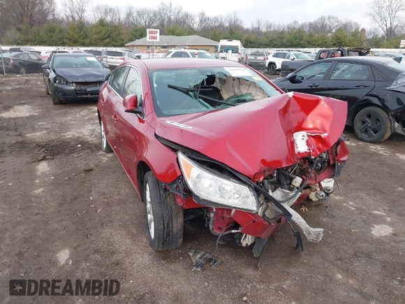 2012 Buick LaCrosse Leather with VIN 1G4GC5ER4CF243141, listed as a IAAI auction lot 41049132 with 72,000 mi miles and . Bid and sale history available at DreamBid. Image 1.