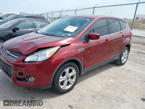 2014 Ford Escape SE with VIN 1FMCU0GX5EUA58458, listed as a IAAI auction lot 42057481 with 38,905 mi miles. Bid and sale history available at carsss.com. Image 2.