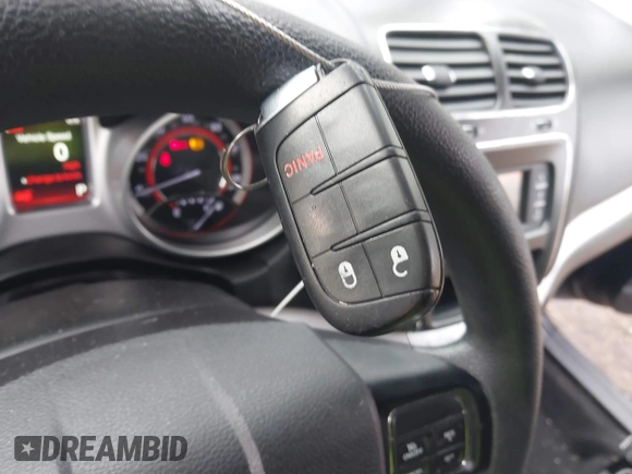 2018 Dodge Journey SE with VIN 3C4PDCAB3JT381836, listed as a IAAI auction lot 41351586 with 130,996 mi miles. Bid and sale history available at carsss.com. Image 11.