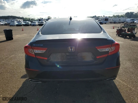 2018 Honda Accord Sedan Sport 1.5T with VIN 1HGCV1F32JA122622, listed as a Copart auction lot 51960165 with 197,509 mi miles and Clean Title. Bid and sale history available at carsss.com. Image 6.