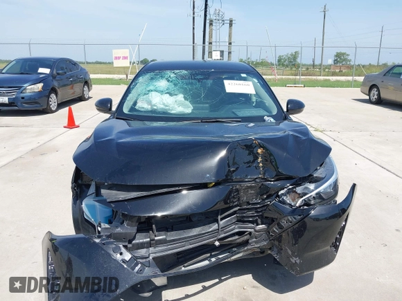 2024 Nissan Sentra SV with VIN 3N1AB8CV9RY373144, listed as a IAAI auction lot 42260160 with 23,091 mi miles and . Bid and sale history available at DreamBid. Image 12.