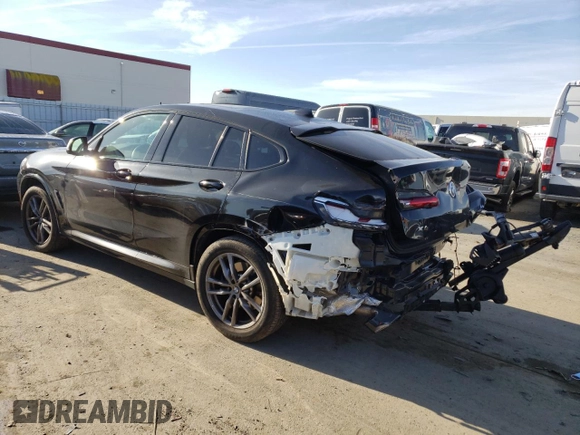 2020 BMW X4 M40i with VIN 5UX2V5C01L9B33905, listed as a Copart auction lot 40108583 with 26,196 mi miles. Bid and sale history available at carsss.com. Image 2.
