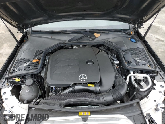 2022 Mercedes-Benz C 300 with VIN W1KWJ8DB6NG112064, listed as a Copart auction lot 46046914 with 16,072 mi miles and . Bid and sale history available at DreamBid. Image 11.