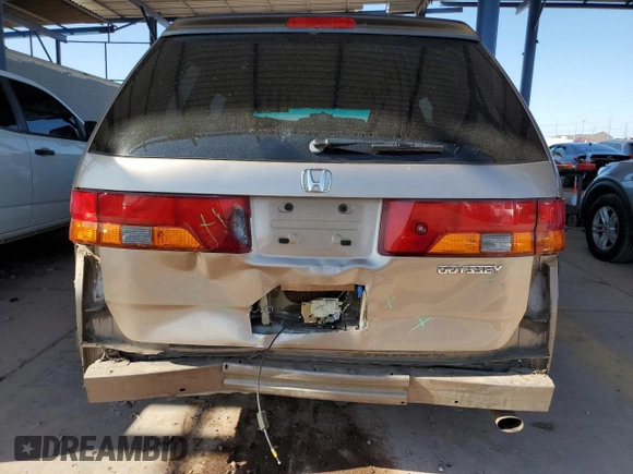 2003 Honda Odyssey EX-L with VIN 5FNRL18943B114371, listed as a Copart auction lot 50420145 with 94,811 mi miles and Salvage Title. Bid and sale history available at DreamBid. Image 6.