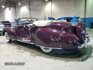1940 Lincoln Zephyr z VIN H103725, wystawiony jako Copart lot #41631335 z przebiegiem 58 607 mil mil oraz Czysty tytuł • Clean title. Historia ofert i sprzedaży dostępna na DreamBid. Obrazek 2.