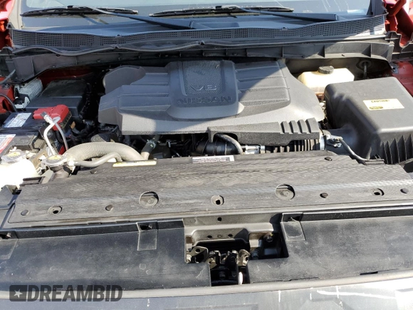 2021 Nissan Titan Pro-4X with VIN 1N6AA1ED1MN511189, listed as a Copart auction lot 46675015 with 51,162 mi miles and Non repairable. Bid and sale history available at DreamBid. Image 11.