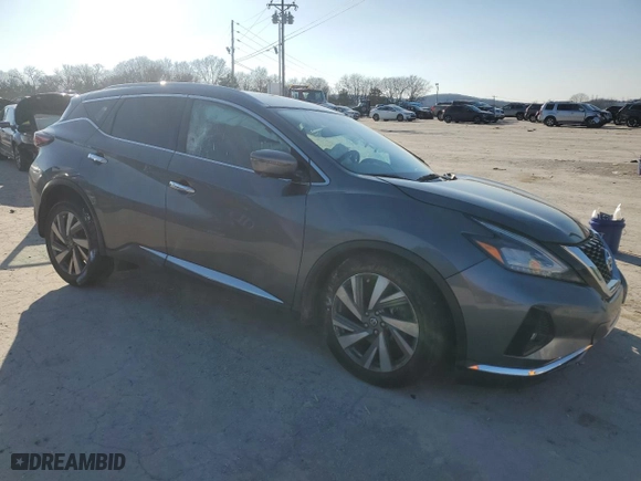2019 Nissan Murano SL with VIN 5N1AZ2MJ5KN148218, listed as a Copart auction lot 86365474 with 112,877 mi miles and Salvage Title. Bid and sale history available at carsss.com. Image 4.