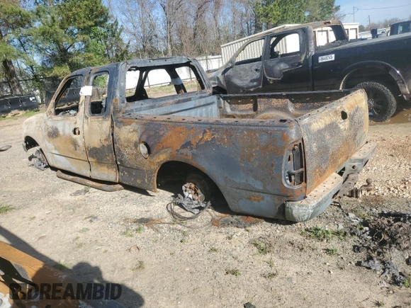 2002 Ford F-150 XL with VIN 1FTRX17232NA09345, listed as a Copart auction lot 49411175 with 0 mi miles and Salvage Title. Bid and sale history available at carsss.com. Image 2.