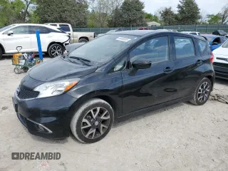 2015 Nissan Note S with VIN 3N1CE2CP9FL363477, listed as a Copart auction lot 53486505 with 96,576 mi miles and Clean title. Bid and sale history available at DreamBid. Image 1.
