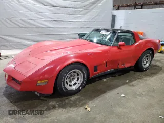 1980 Chevrolet Corvette z VIN 1Z878AS408713, wystawiony jako Copart lot #49776645 z przebiegiem 59 964 mil mil oraz Czysty tytuł • Clean title. Historia ofert i sprzedaży dostępna na DreamBid. Obrazek 1.