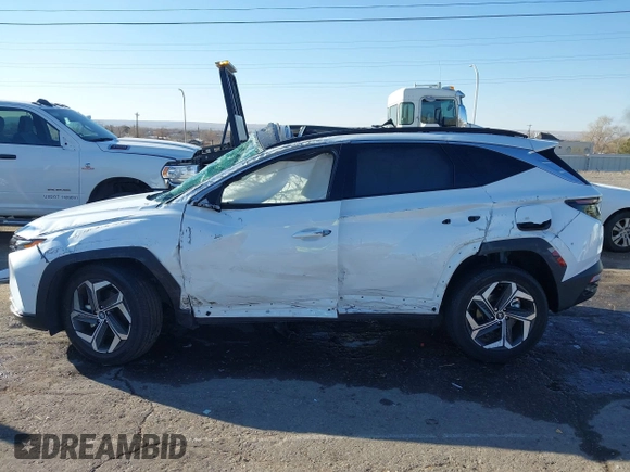 2022 Hyundai Tucson Limited with VIN 5NMJECAE5NH027087, listed as a IAAI auction lot 40995326 with 15,083 mi miles. Bid and sale history available at carsss.com. Image 13.