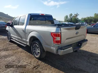 2020 Ford F-150 XL with VIN 1FTEW1C49LKD40054, listed as a IAAI auction lot 41837928 with 163,666 mi miles. Bid and sale history available at carsss.com. Image 3.