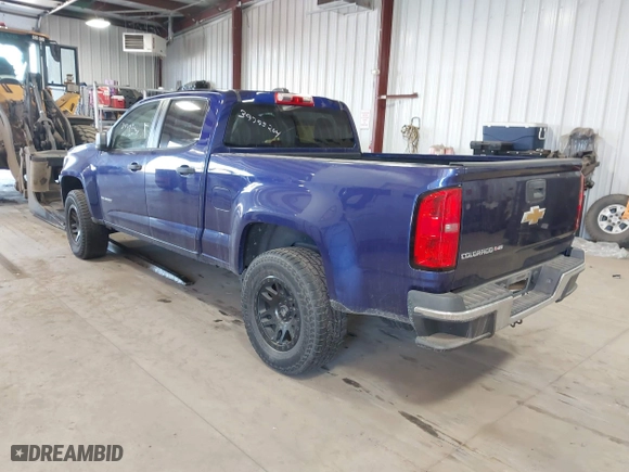 2017 Chevrolet Colorado 2WD WT with VIN 1GCGSBEN4H1299507, listed as a IAAI auction lot 39795264 with 129,836 mi miles. Bid and sale history available at carsss.com. Image 3.