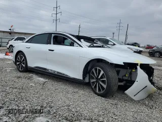 2023 Lucid Air Touring with VIN 50EA1TEA5PA004680, listed as a Copart auction lot 88535705 with 12,220 mi miles and Salvage Title. Bid and sale history available at carsss.com. Image 4.