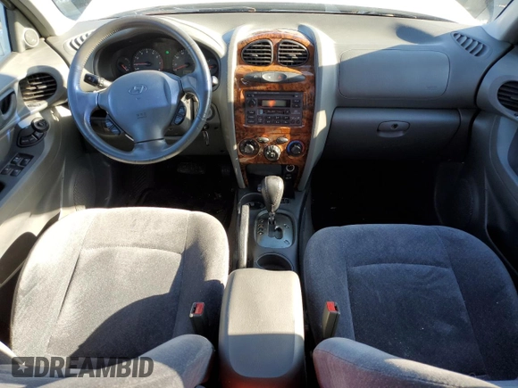 2002 Hyundai Santa Fe GLS with VIN KM8SC73D92U238329, listed as a Copart auction lot 85216264 with 107,371 mi miles and Salvage Title. Bid and sale history available at carsss.com. Image 8.