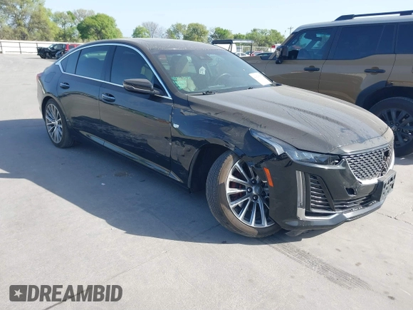 2020 Cadillac CT5 Premium Luxury with VIN 1G6DN5RK1L0118649, listed as a IAAI auction lot 41823595 with 72,061 mi miles and . Bid and sale history available at DreamBid. Image 1.