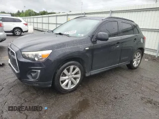 2014 Mitsubishi Outlander SE z VIN 4A4AR4AUXEE020133, wystawiony jako Copart lot #57975445 z przebiegiem 171 067 mil mil oraz Czysty tytuł • Clean title. Historia ofert i sprzedaży dostępna na DreamBid. Obrazek 1.