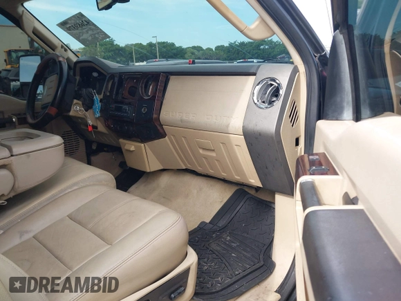 2008 Ford F-250 XL with VIN 1FTSW21R48EA97993, listed as a IAAI auction lot 42689379 with 217,325 mi miles and . Bid and sale history available at DreamBid. Image 5.