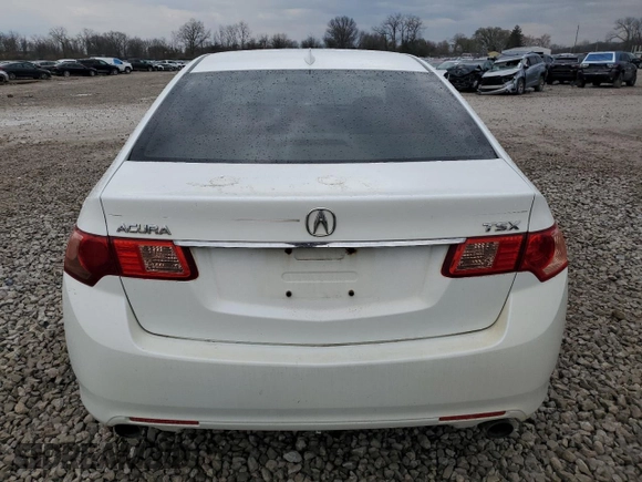 2012 Acura TSX with VIN JH4CU2F40CC022833, listed as a Copart auction lot 51162325 with 117,916 mi miles and Salvage Title. Bid and sale history available at carsss.com. Image 6.