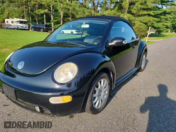 2005 Volkswagen Beetle GLS with VIN 3VWCM31Y35M368133, listed as a Copart auction lot 64895155 with 70,954 mi miles and Clean title. Bid and sale history available at DreamBid. Image 2.